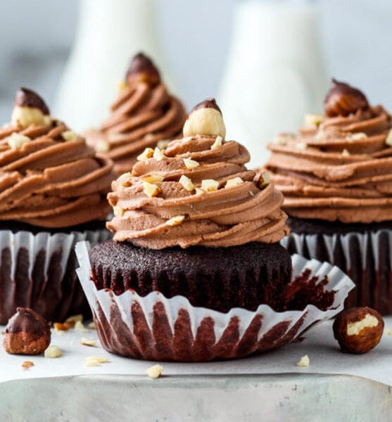 Nutella cupcake